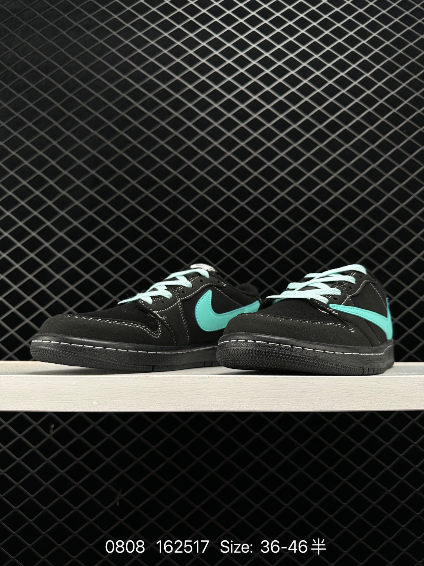 fragment design x Travis Scott x Nike Air Jordan 1 Low OG SP”Black/Green Toe“